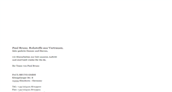 Desktop Screenshot of paul-bruns.de